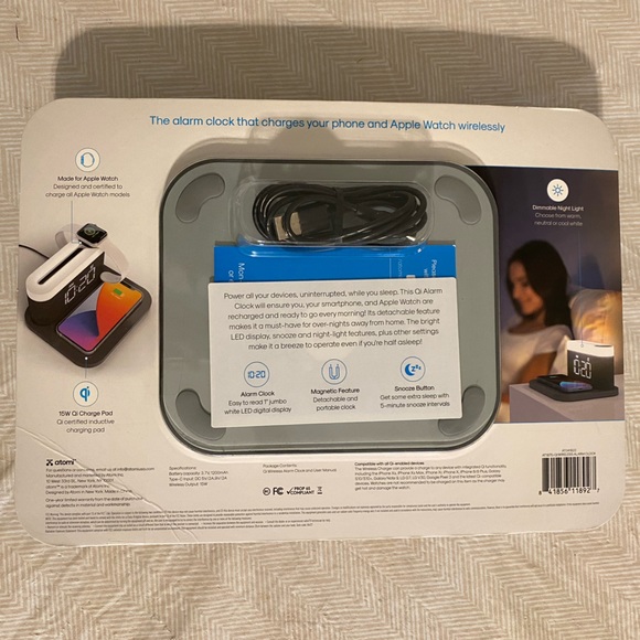 NEW WIRELESS ALARM CLOCK - Picture 4 of 4